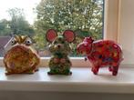 3x Spaarpot Pomme Pidou medium, Ophalen, Metaal of Blik, Dier
