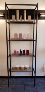 Unieke rekken met eiken planken, Ophalen of Verzenden, Zo goed als nieuw