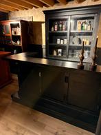 Authentiek Houten Bar met Tapkraan bruin cafe / kroeg, Huis en Inrichting, Barren, Ophalen of Verzenden, Gebruikt