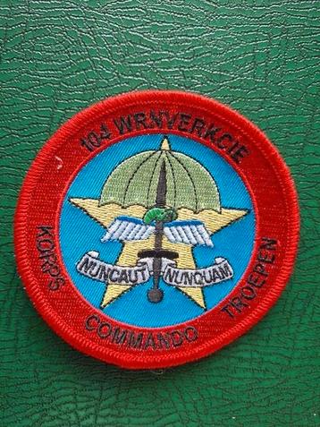 Embleem 104 WRNVERKCIE/ Korps Commando Troepen/ KCT  beschikbaar voor biedingen