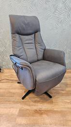 Zgan sta op fauteuil/ relax fauteuil bij zitgemak joure, Ophalen, Zo goed als nieuw, 75 tot 100 cm, Stof