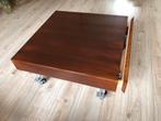 Harvink design salontafel model Box 80 cm, 50 tot 100 cm, Minder dan 50 cm, Gebruikt, Harvink Nederlands design retro