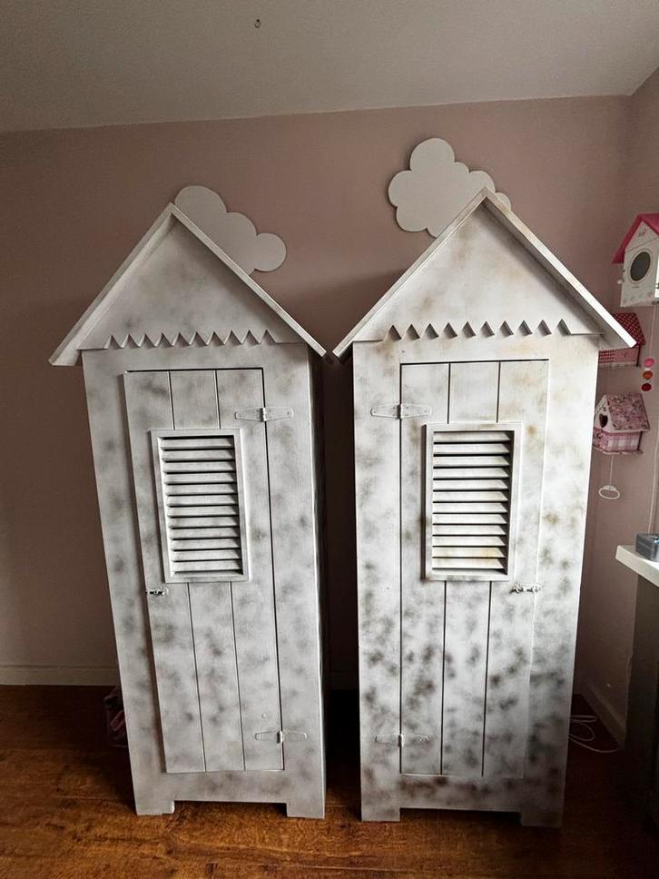 Twee leuke Kids Factory kastjes voor baby/tienerkamer, Kinderen en Baby's, Kinderkamer | Commodes en Kasten, Gebruikt, Kast, 105 cm of meer