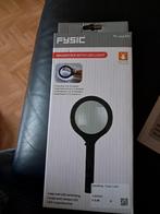 Fysic Vergrootglas met LED - 2.5x Vergroting, Ophalen of Verzenden, Nieuw, Zwart, Overige typen