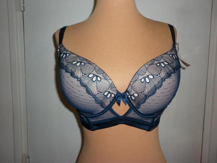 beugelBh maat  75F , Kleding | Dames, Ondergoed en Lingerie, BH, Blauw, Verzenden