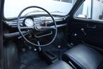 Fiat 500 R NL AUTO/ OPEN DAK/ APK VRIJ/ OLDTIMER/, Auto's, Gebruikt, 594 cc, 4 stoelen, Zwart