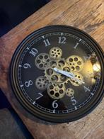 Goede Radarklok met tandwielen dia. 37x7 cm.excl.batterijen, Huis en Inrichting, Woonaccessoires | Klokken, Ophalen of Verzenden
