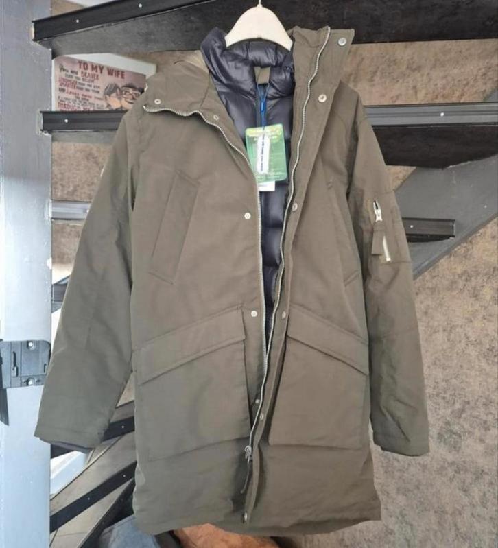 Jongens/mannen nieuwe Winterjas J&J, Kleding | Heren, Jassen | Winter, Nieuw, Maat 48/50 (M), Groen, Ophalen of Verzenden