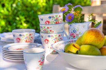 ❤️ GreenGate Ailis nieuw bloem servies NU MET 40% KORTING beschikbaar voor biedingen