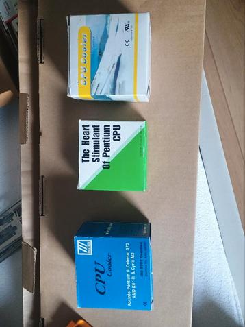 Verschillende CPU Koelers  beschikbaar voor biedingen