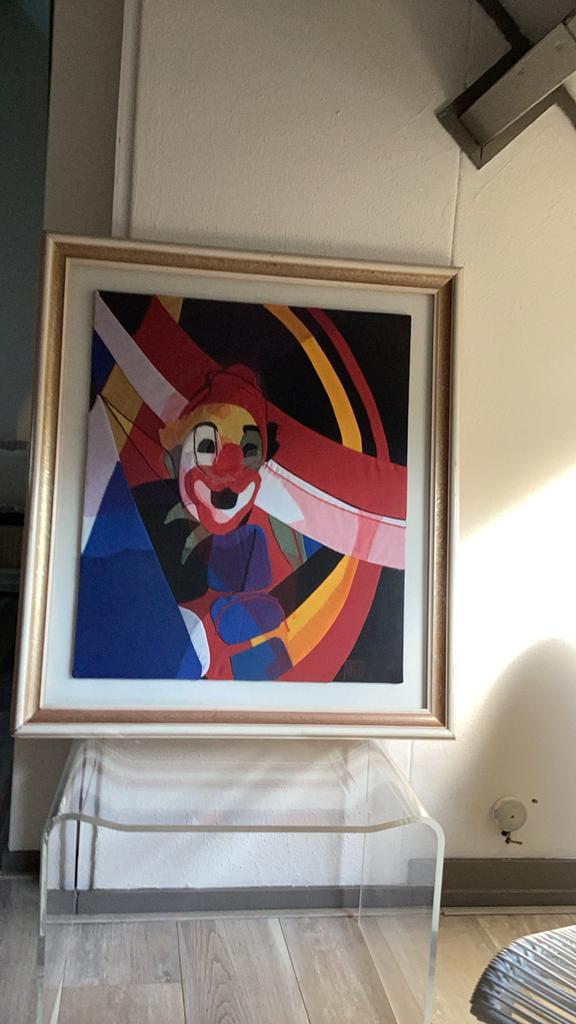 Exclusief naaldkunstwerk, van bekende Betuwse kunstenares, Antiek en Kunst, Kunst | Litho's en Zeefdrukken, Ophalen