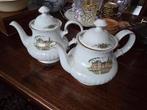 Theepotten 2 stuks . Kastelen servies merk Bavaria., Antiek en Kunst, Antiek | Servies compleet, Ophalen of Verzenden