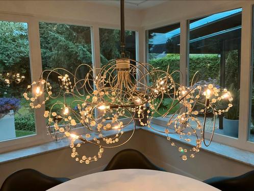 Sfeervolle hanglamp in meerdere vormen te buigen eye catcher, Huis en Inrichting, Lampen | Hanglampen, Zo goed als nieuw, Minder dan 50 cm