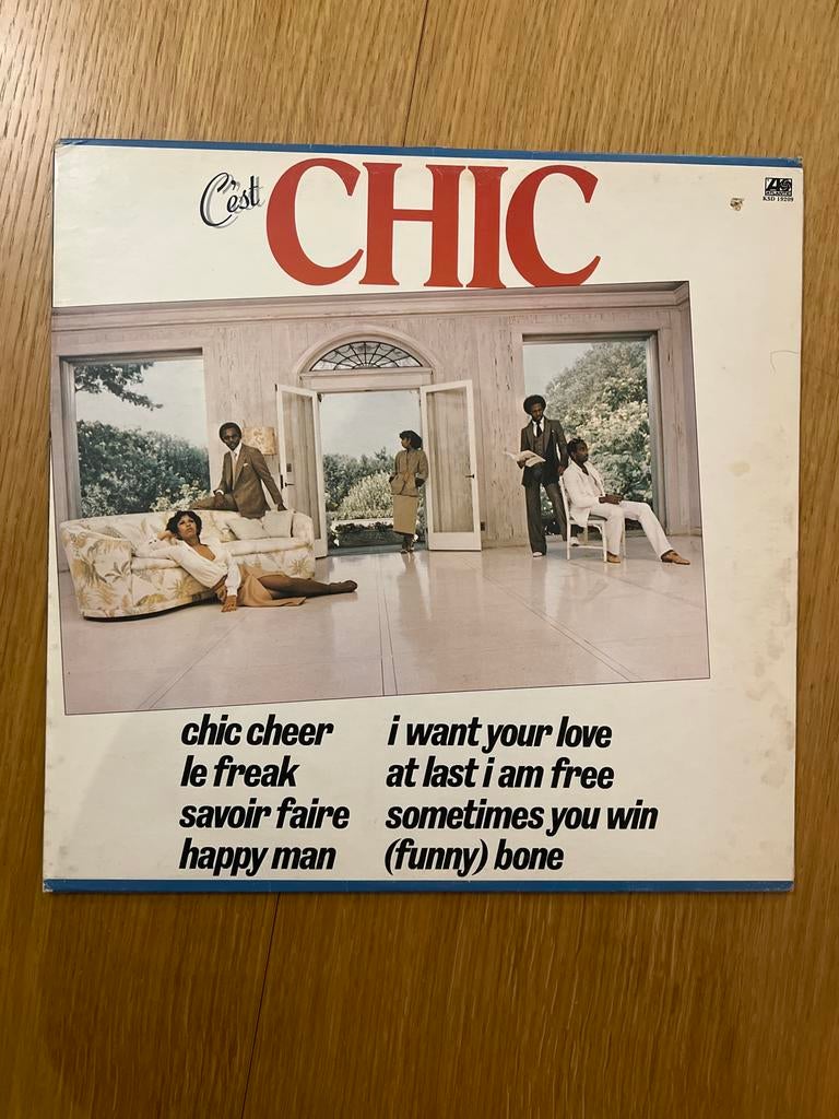 C'est Chic - Chic LP, Cd's en Dvd's, Vinyl | Pop, Ophalen of Verzenden, 1960 tot 1980, Gebruikt, 12 inch