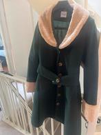 Banned Retro Jas Groen met Faux Fur, Ophalen of Verzenden, Zo goed als nieuw, Maat 38/40 (M), Groen