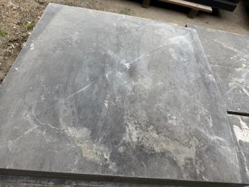 Hardstenen muurafdekker pilaar penant 60x60. 6 stuks beschikbaar voor biedingen