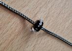 Tkp: originele Trollbeads kraal Diamond Like Black zgan!, Zo goed als nieuw, Trollbeads, 1 bedel, Glas of Kristal
