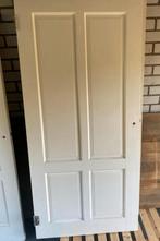 Paneeldeur 198,5x93cm - Inclusief scharnieren, Doe-het-zelf en Verbouw, Deuren en Horren, Gebruikt, 80 tot 100 cm, Binnendeur