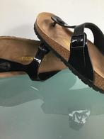 GRATIS VERZENDEN | BIRKENSTOCK stevige zwarte slippers 37, Slippers, BIRKENSTOCK, Verzenden, Zwart