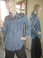 DESIGUAL bijzondere aparte spijkerblouse maat S als nieuw, Blauw, Ophalen of Verzenden, Zo goed als nieuw, Desigual