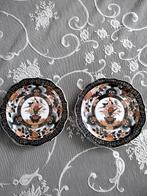 2 mooie porseleinen wandbordjes Saji Japan, Antiek en Kunst, Antiek | Porselein, Ophalen of Verzenden