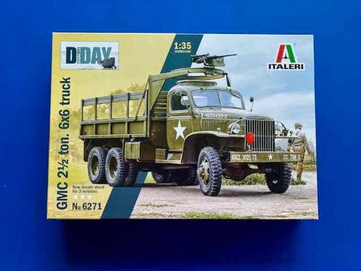 Italeri	6271	GMC 2 1/2 Ton. 6x6 Truck	1/35	sealed, Hobby en Vrije tijd, Modelbouw | Auto's en Voertuigen, Nieuw, 1:32 tot 1:50