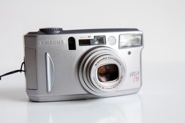 Samsung Camera Analoog Vega 170 met Schneider Kreuznach Lens, Audio, Tv en Foto, Fotocamera's Analoog, Gebruikt, Compact, Samsung
