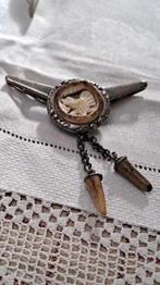 KRAAGVERSIERING - landhuismode VOGEL, Overige materialen, Gebruikt, Verzenden, Zilver