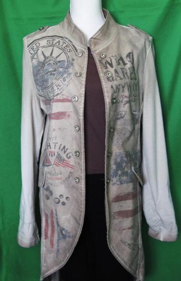 qj  MOOIE DAMES JAS van STRADIVARIUS Maat:XL/L beschikbaar voor biedingen