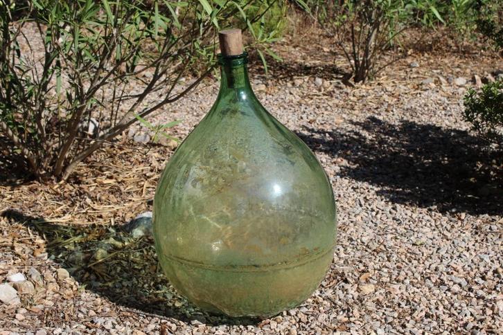 Brocante - Hele grote oude Franse zuurfles!, Antiek en Kunst, Curiosa en Brocante, Ophalen