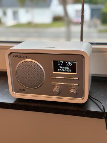 Argon DAB/FM Radio DAB2batt tafelradio kleur wit beschikbaar voor biedingen