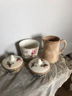 Oude beboterde servies delen ( 4), Ophalen of Verzenden