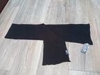zwarte winter sjaal 20x180 cm, Kleding | Dames, Mutsen, Sjaals en Handschoenen, Ophalen of Verzenden, Sjaal, Zo goed als nieuw