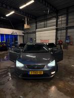 Seat Leon 1.6 TDI 2014, Voorwielaandrijving, Euro 5, Stof, Zwart