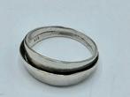 Zilveren Modernistische Ring, Sieraden, Tassen en Uiterlijk, Ringen, Verzenden, Zo goed als nieuw, ., Dame