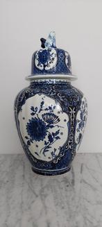 Dekselvaas met Prachtige Blauwe Beschildering, Ophalen of Verzenden