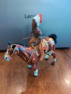 Vintage Mikuni Opwind Indianenpaard - Blikken Speelgoed, Antiek en Kunst, Ophalen of Verzenden