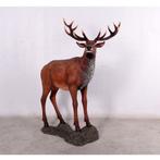 Majestic Red Stag beeld – Rendier Hoogte 219 cm, Diversen, Nieuw, Ophalen