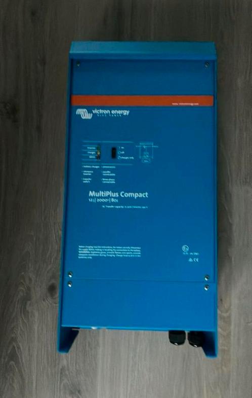 Victron Multiplus 12v 2000 80A Compact, Caravans en Kamperen, Camper-accessoires, Zo goed als nieuw, Ophalen of Verzenden