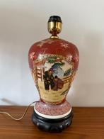 Tafellamp, Chinees, chinese, porselein, vintage jr 60/70, Huis en Inrichting, Lampen | Tafellampen, Ophalen of Verzenden, Zo goed als nieuw