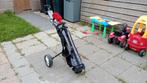 Mooie golf beginnersset inclusief trolley, Sport en Fitness, Golf, Ophalen, Gebruikt, Overige merken