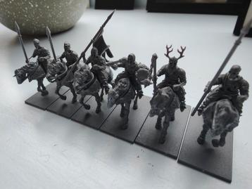 5 Vampire Counts Black Knights Warhammer beschikbaar voor biedingen