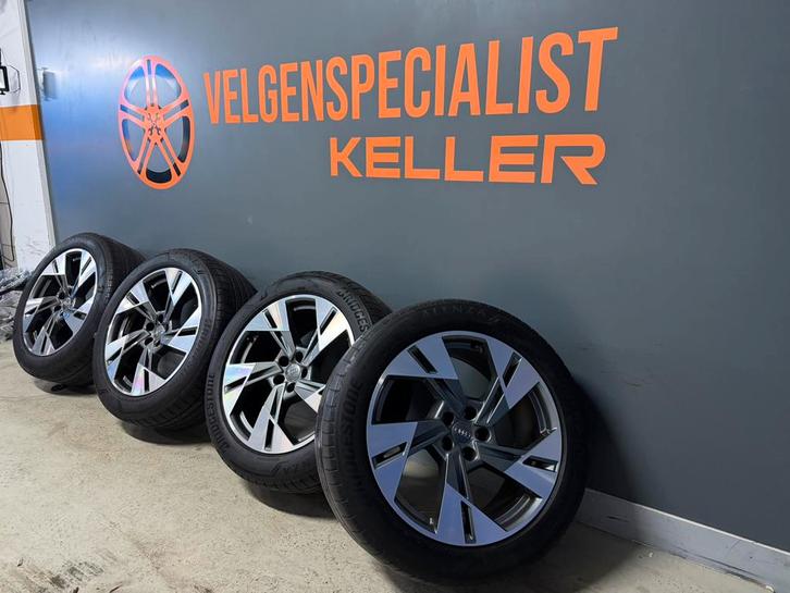 Audi E-etron Q7 Q8 20 inch originele velgen 5x112 Winterset, Auto-onderdelen, Banden en Velgen, Banden en Velgen, Winterbanden