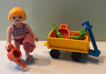 Playmobil 4755, Meisje met bolderwagen. beschikbaar voor biedingen
