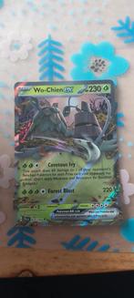 wo-chien ex paldea evolved pokemon kaart, Ophalen of Verzenden, Zo goed als nieuw, Booster