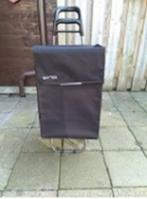 Boodschappen trolley, Ophalen, 40 tot 60 cm, 30 cm of meer, Zwart