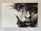 Abstract face canvas afmetingen 160 * 110 cm, Antiek en Kunst, Kunst | Schilderijen | Abstract, Ophalen