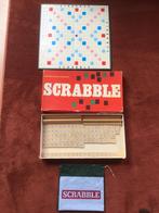 Scrabble, houten letters,bordjes,letterzakje kompleet, Een of twee spelers, Ophalen of Verzenden, Zo goed als nieuw, SIO