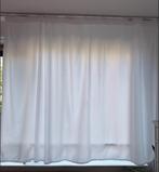 Semi see-through curtain, silky white color, W300 x H200 cm, Ophalen, Gebruikt, 200 cm of meer, 200 cm of meer