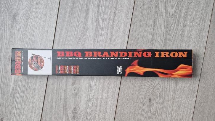 BBQ Branding Iron, Tuin en Terras, Barbecue-accessoires, Nieuw, Ophalen of Verzenden